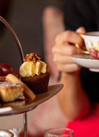 Afternoon tea at Knoll House served daily
